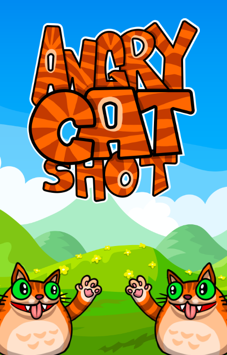 Angry Cat Shot